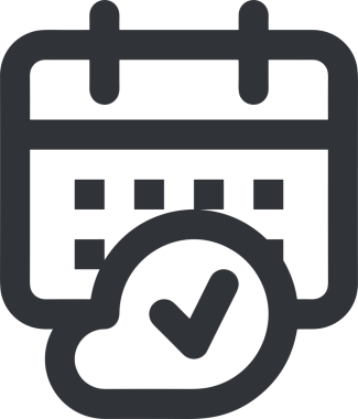 Takvim zamanlama simgesi vektör modern randevu ajandası anımsatıcı düz sembol çizim tasarımı