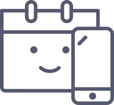 Takvim zamanlama simgesi vektör modern randevu ajandası anımsatıcı düz sembol çizim tasarımı