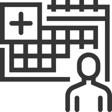 Takvim zamanlama simgesi vektör modern randevu ajandası anımsatıcı düz sembol çizim tasarımı