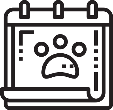 Takvim zamanlama simgesi vektör modern randevu ajandası anımsatıcı düz sembol çizim tasarımı