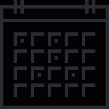 Takvim zamanlama simgesi vektör modern randevu ajandası anımsatıcı düz sembol çizim tasarımı