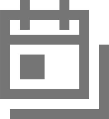 Takvim zamanlama simgesi vektör modern randevu ajandası anımsatıcı düz sembol çizim tasarımı