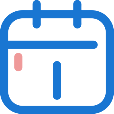 Takvim zamanlama simgesi vektör modern randevu ajandası anımsatıcı düz sembol çizim tasarımı