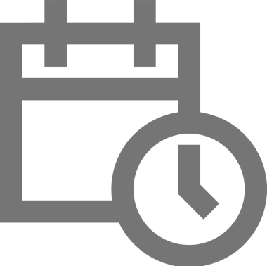 Takvim zamanlama simgesi vektör modern randevu ajandası anımsatıcı düz sembol çizim tasarımı