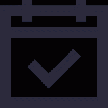 Takvim zamanlama simgesi vektör modern randevu ajandası anımsatıcı düz sembol çizim tasarımı