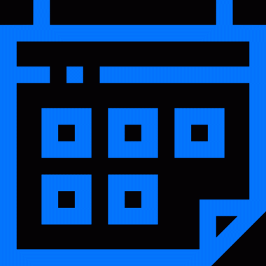 Takvim zamanlama simgesi vektör modern randevu ajandası anımsatıcı düz sembol çizim tasarımı