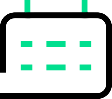 Takvim zamanlama simgesi vektör modern randevu ajandası anımsatıcı düz sembol çizim tasarımı