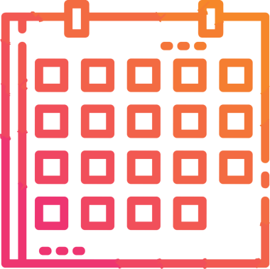 Takvim zamanlama simgesi vektör modern randevu ajandası anımsatıcı düz sembol çizim tasarımı