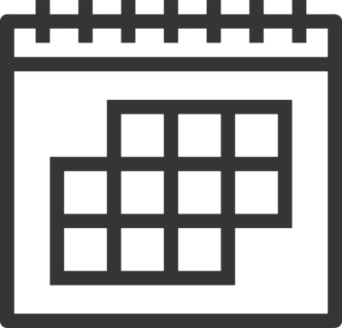 Takvim zamanlama simgesi vektör modern randevu ajandası anımsatıcı düz sembol çizim tasarımı