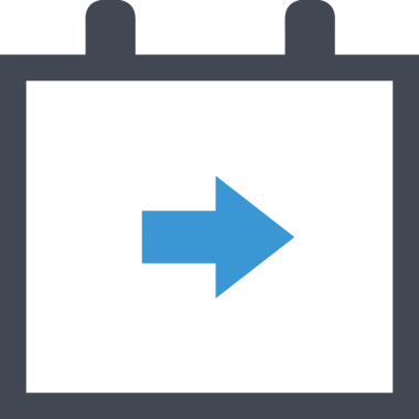 Takvim zamanlama simgesi vektör modern randevu ajandası anımsatıcı düz sembol çizim tasarımı