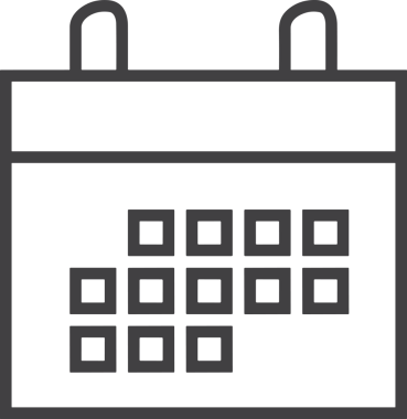 Takvim zamanlama simgesi vektör modern randevu ajandası anımsatıcı düz sembol çizim tasarımı