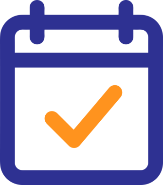 Takvim zamanlama simgesi vektör modern randevu ajandası anımsatıcı düz sembol çizim tasarımı