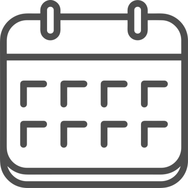 Takvim zamanlama simgesi vektör modern randevu ajandası anımsatıcı düz sembol çizim tasarımı