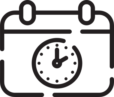 Takvim zamanlama simgesi vektör modern randevu ajandası anımsatıcı düz sembol çizim tasarımı