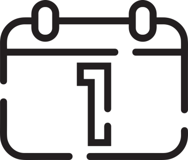 Takvim zamanlama simgesi vektör modern randevu ajandası anımsatıcı düz sembol çizim tasarımı