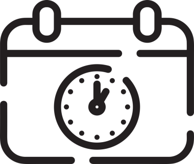 Takvim zamanlama simgesi vektör modern randevu ajandası anımsatıcı düz sembol çizim tasarımı