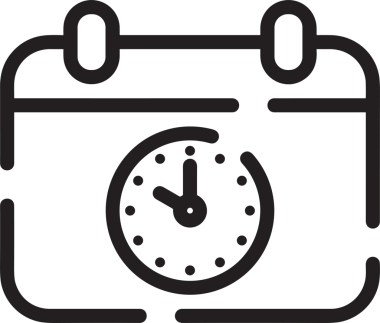 Takvim zamanlama simgesi vektör modern randevu ajandası anımsatıcı düz sembol çizim tasarımı