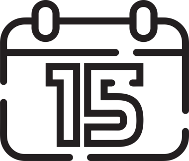 Takvim zamanlama simgesi vektör modern randevu ajandası anımsatıcı düz sembol çizim tasarımı