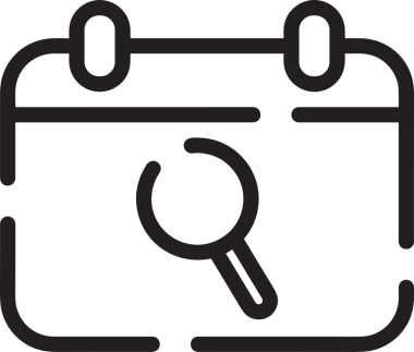 Takvim zamanlama simgesi vektör modern randevu ajandası anımsatıcı düz sembol çizim tasarımı