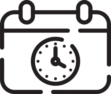 Takvim zamanlama simgesi vektör modern randevu ajandası anımsatıcı düz sembol çizim tasarımı