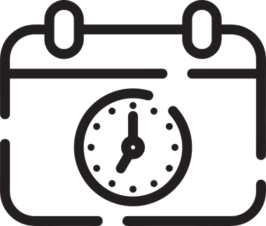 Takvim zamanlama simgesi vektör modern randevu ajandası anımsatıcı düz sembol çizim tasarımı