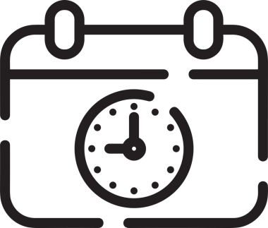 Takvim zamanlama simgesi vektör modern randevu ajandası anımsatıcı düz sembol çizim tasarımı