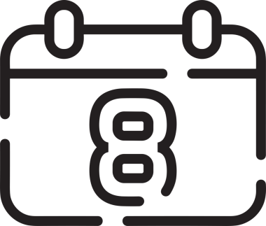 Takvim zamanlama simgesi vektör modern randevu ajandası anımsatıcı düz sembol çizim tasarımı