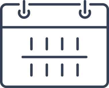 Takvim zamanlama simgesi vektör modern randevu ajandası anımsatıcı düz sembol çizim tasarımı