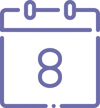 Takvim zamanlama simgesi vektör modern randevu ajandası anımsatıcı düz sembol çizim tasarımı