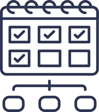 Takvim zamanlama simgesi vektör modern randevu ajandası anımsatıcı düz sembol çizim tasarımı