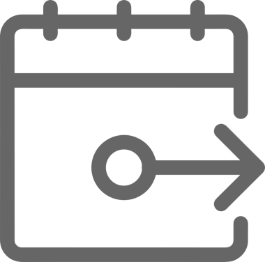 Takvim zamanlama simgesi vektör modern randevu ajandası anımsatıcı düz sembol çizim tasarımı