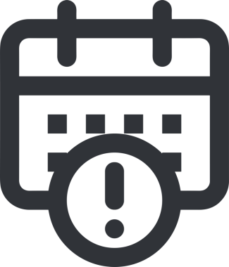 Takvim zamanlama simgesi vektör modern randevu ajandası anımsatıcı düz sembol çizim tasarımı