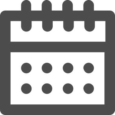 Takvim zamanlama simgesi vektör modern randevu ajandası anımsatıcı düz sembol çizim tasarımı