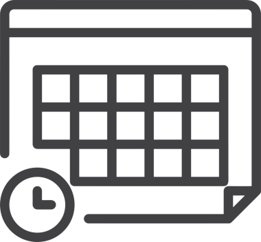 Takvim zamanlama simgesi vektör modern randevu ajandası anımsatıcı düz sembol çizim tasarımı