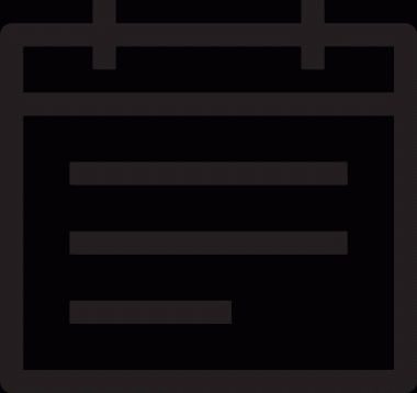 Takvim zamanlama simgesi vektör modern randevu ajandası anımsatıcı düz sembol çizim tasarımı