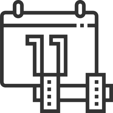 Takvim zamanlama simgesi vektör modern randevu ajandası anımsatıcı düz sembol çizim tasarımı