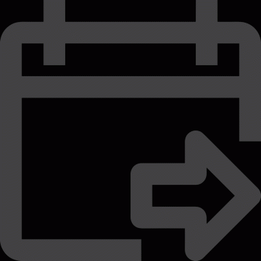 Takvim zamanlama simgesi vektör modern randevu ajandası anımsatıcı düz sembol çizim tasarımı