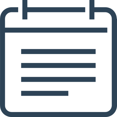 Takvim zamanlama simgesi vektör modern randevu ajandası anımsatıcı düz sembol çizim tasarımı