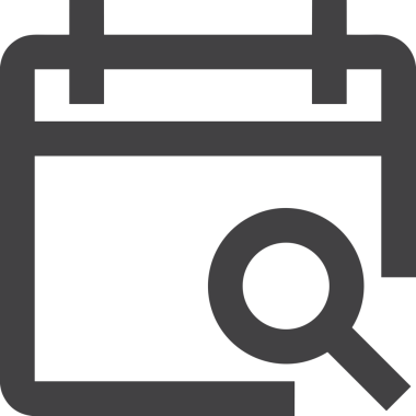 Takvim zamanlama simgesi vektör modern randevu ajandası anımsatıcı düz sembol çizim tasarımı