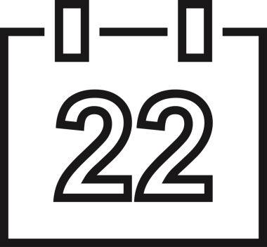 Takvim zamanlama simgesi vektör modern randevu ajandası anımsatıcı düz sembol çizim tasarımı