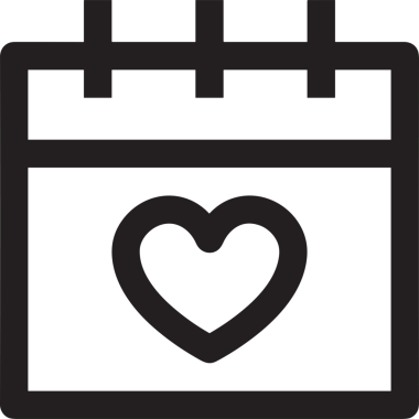 Takvim zamanlama simgesi vektör modern randevu ajandası anımsatıcı düz sembol çizim tasarımı