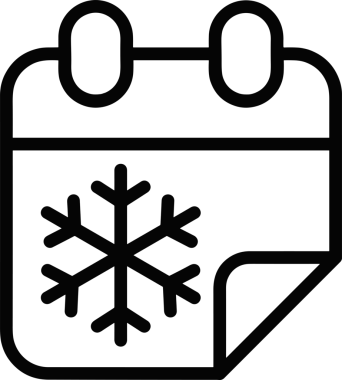 Takvim zamanlama simgesi vektör modern randevu ajandası anımsatıcı düz sembol çizim tasarımı