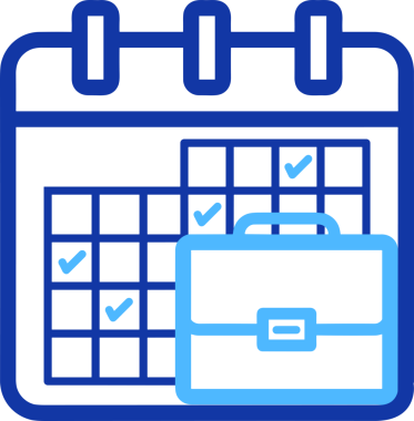 Takvim zamanlama simgesi vektör modern randevu ajandası anımsatıcı düz sembol çizim tasarımı