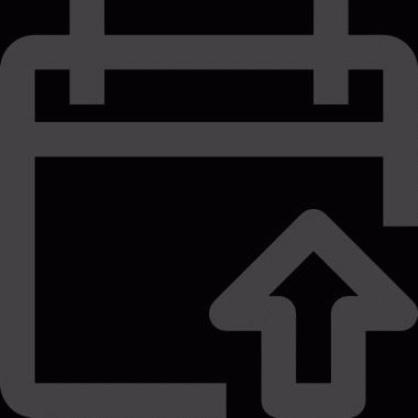 Takvim zamanlama simgesi vektör modern randevu ajandası anımsatıcı düz sembol çizim tasarımı