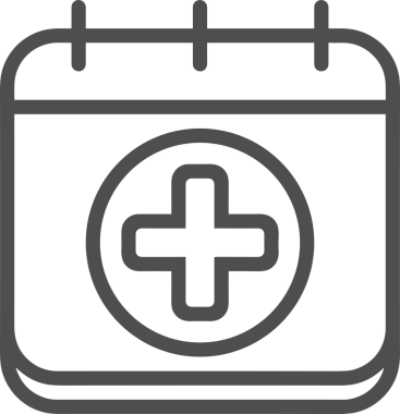 Takvim zamanlama simgesi vektör modern randevu ajandası anımsatıcı düz sembol çizim tasarımı