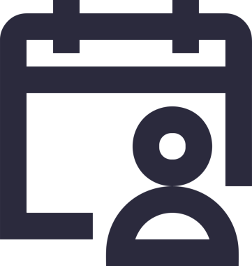 Takvim zamanlama simgesi vektör modern randevu ajandası anımsatıcı düz sembol çizim tasarımı