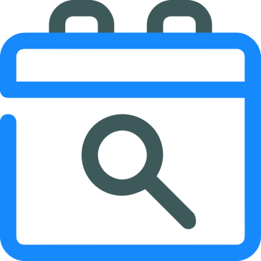 Takvim zamanlama simgesi vektör modern randevu ajandası anımsatıcı düz sembol çizim tasarımı