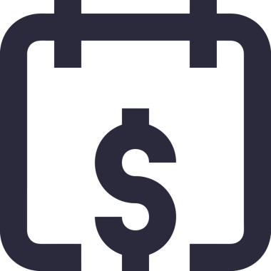 Takvim zamanlama simgesi vektör modern randevu ajandası anımsatıcı düz sembol çizim tasarımı