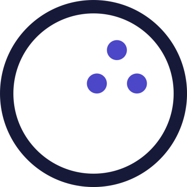 Siyah ve Beyaz Simge Tarzı ile Minimalist Top Ana Hattı Logosu Spor Markalaştırma Ekibi Kimliği Basit Rozet Tasarımları ve Tek Renkli Grafik Elemanları Web Yazısı ve Ticari Ürünler İçin Mükemmel