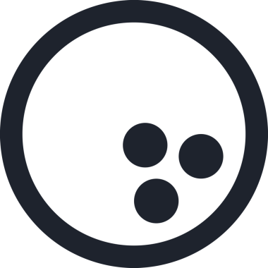 Siyah ve Beyaz Simge Tarzı ile Minimalist Top Ana Hattı Logosu Spor Markalaştırma Ekibi Kimliği Basit Rozet Tasarımları ve Tek Renkli Grafik Elemanları Web Yazısı ve Ticari Ürünler İçin Mükemmel